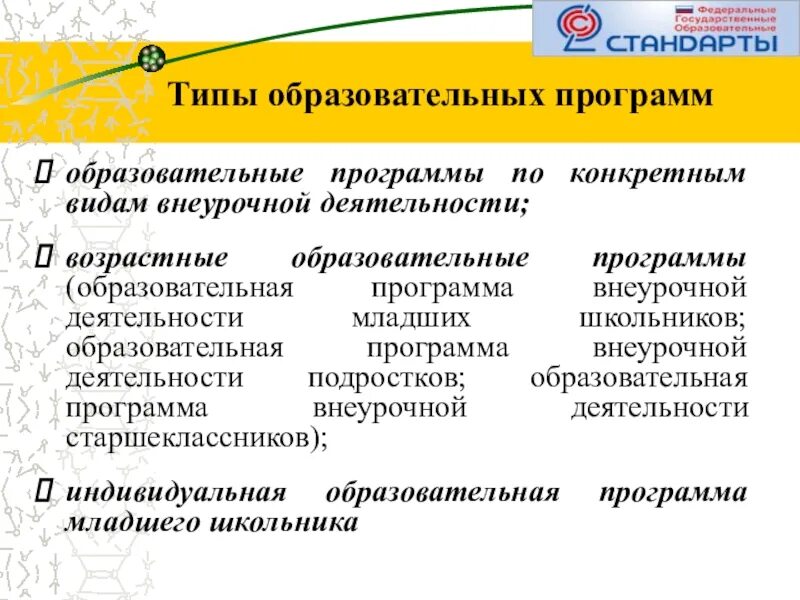 Основные типы образовательных программ. Типы образовательных программ. Типы общеобразовательных программ. Типы программ внеурочной деятельности. Образовательные программы виды программ.