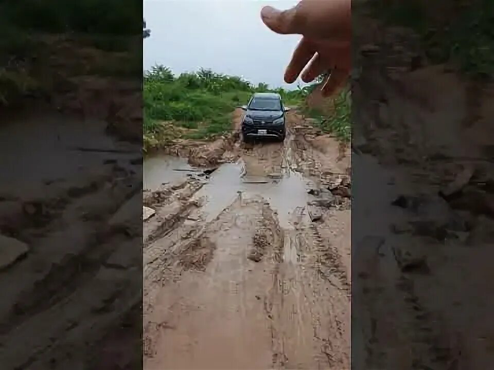 Rushing off. Rushing off