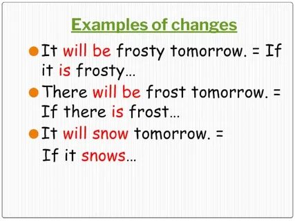 It snow tomorrow
