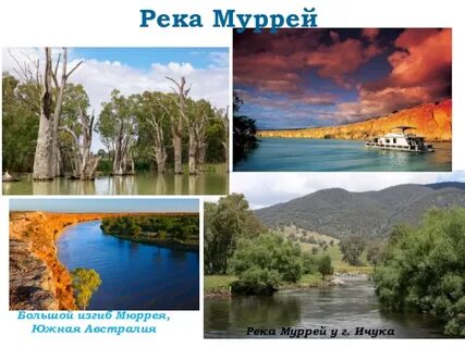 Речные системы австралии