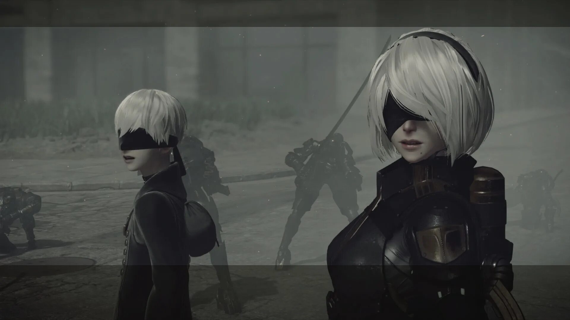 Nier android. Локации ниер аутомата. 2b nier automata игра. nier automata сестры.