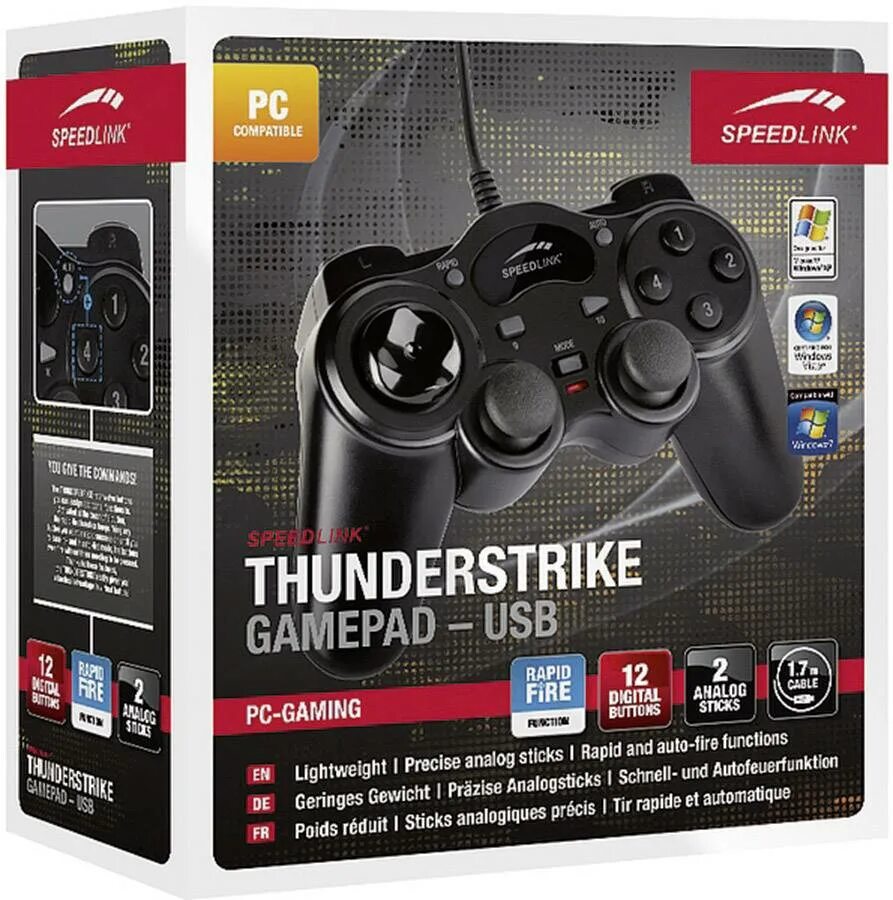 Speed link. Геймпад speedlink thunderstrike sl-6515-bk. speedlink sl gamepad. speedlink sl 6515 bk. thunderstrike sl-6515-bk v2 запчасти.