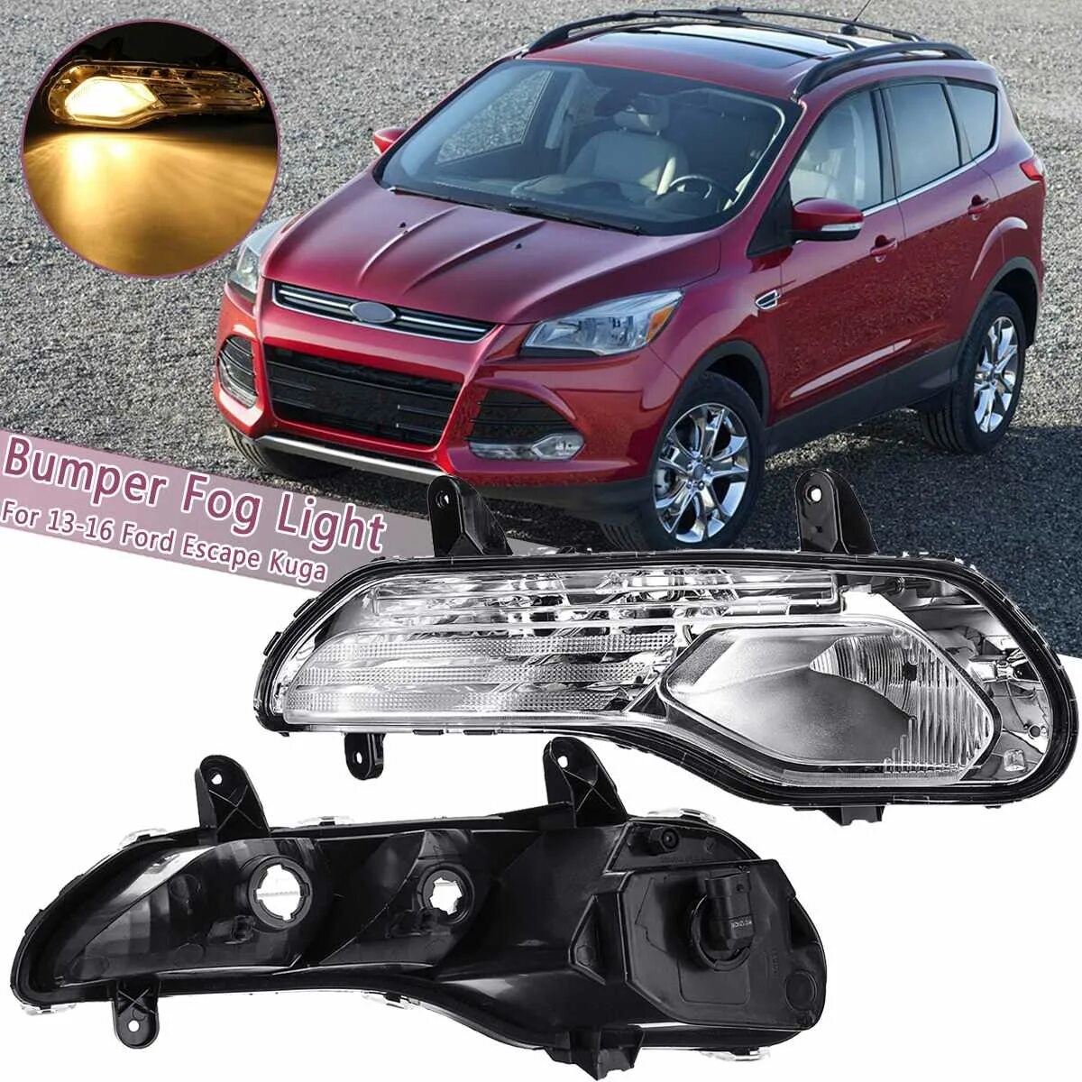 Форд куга птф. Kuga 2013 поворотники. Ford Kuga 2 поворотный свет. Форд Куга 2013 Габаритные огни. Ford Kuga Escape Headlight Spray.