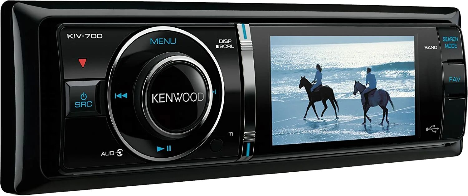 Купить магнитолу в курске. Kenwood KIV-700. Магнитола Kenwood KIV 700. Kenwood 1 din с экраном.