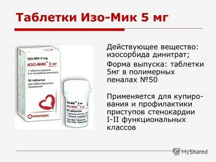 Изосорбида динитрат торговое название
