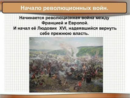 Начало революционных войн во франции дата
