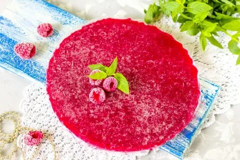 Малиновая прослойка для торта из замороженной малины