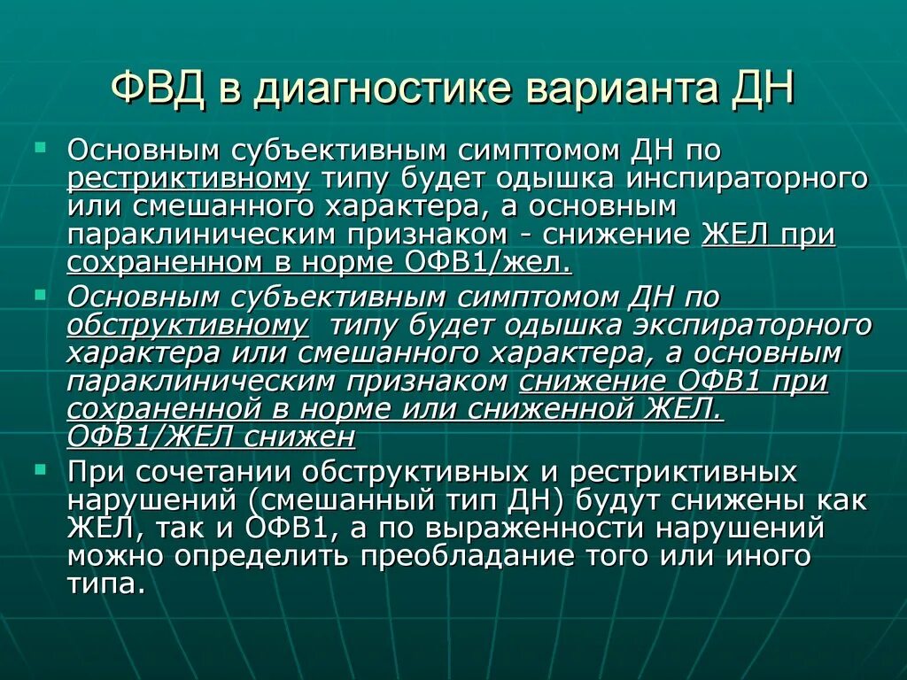 Функциональный дыхательный тест