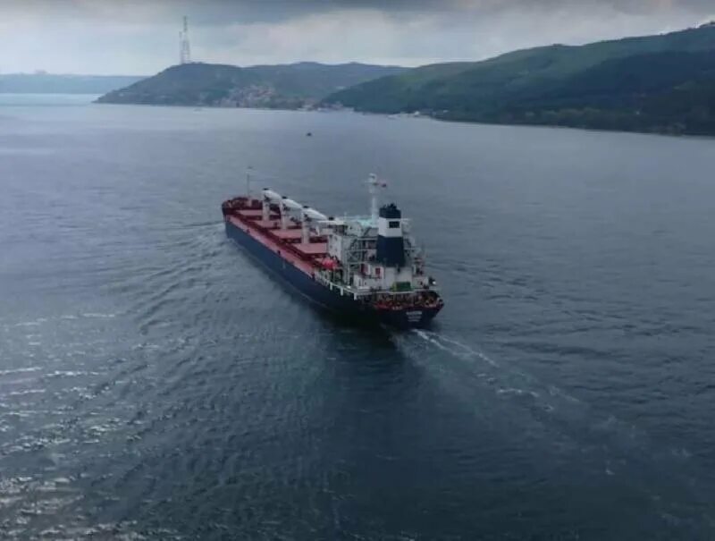 Корабли с украинским зерном. Два сухогруза вышли. Сухогруз себерин 2. Теплоход грузовой владимир. Судно ст танкер.