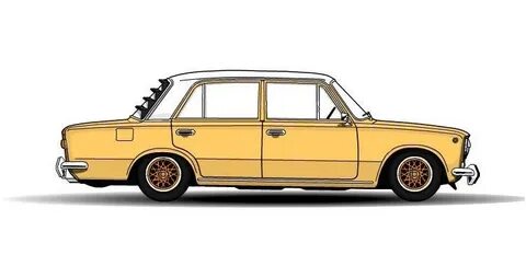 Картинки нарисованных жигулей