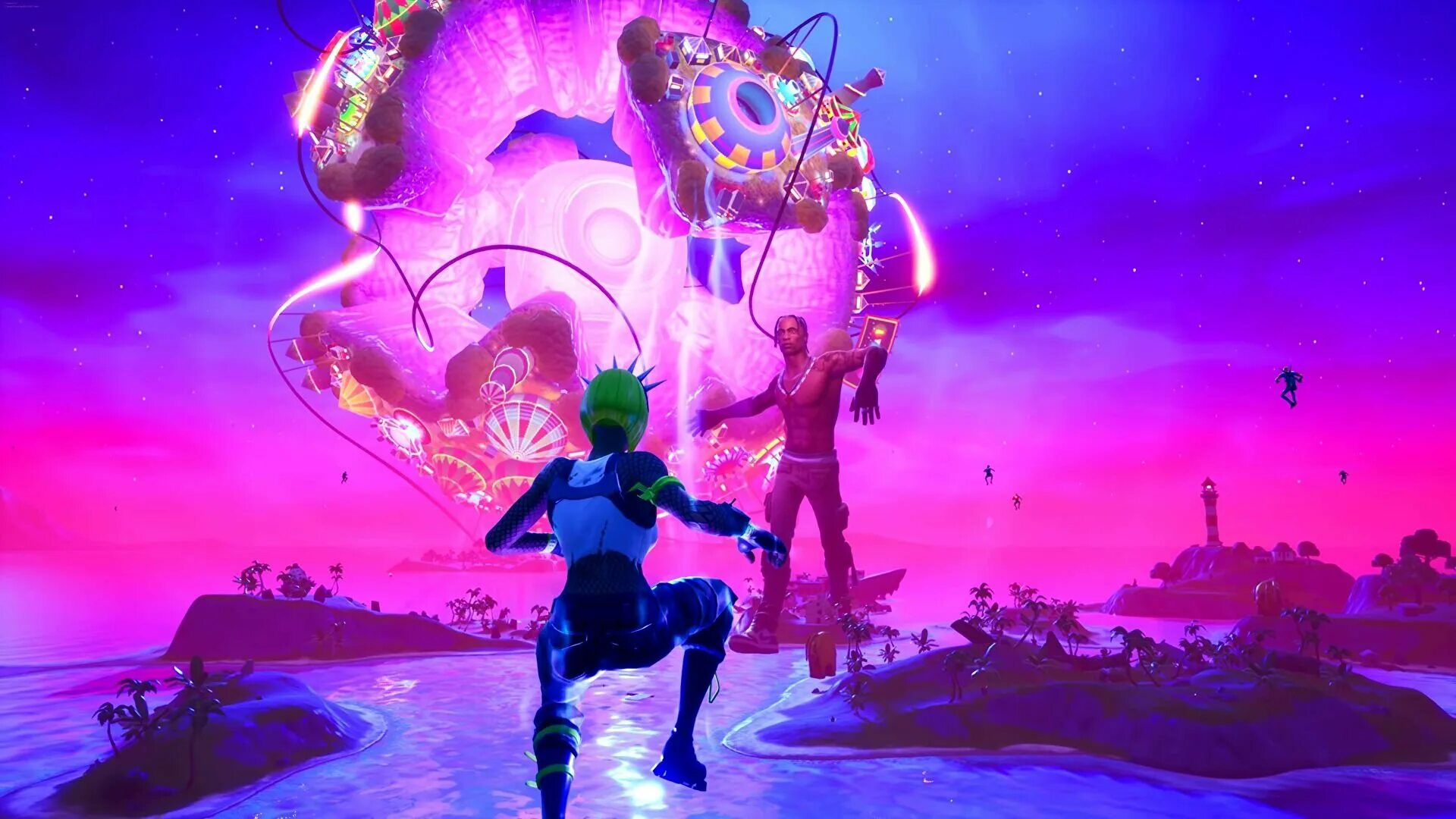 Fortnite концерт travis scott. Ивент трэвиса скотта в фортнайт. Фортнайт тревискот. Фортнайт метавселенная. Концерт в фортнайте.