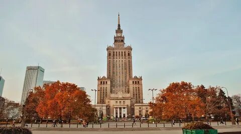 Дворец культуры и науки варшава