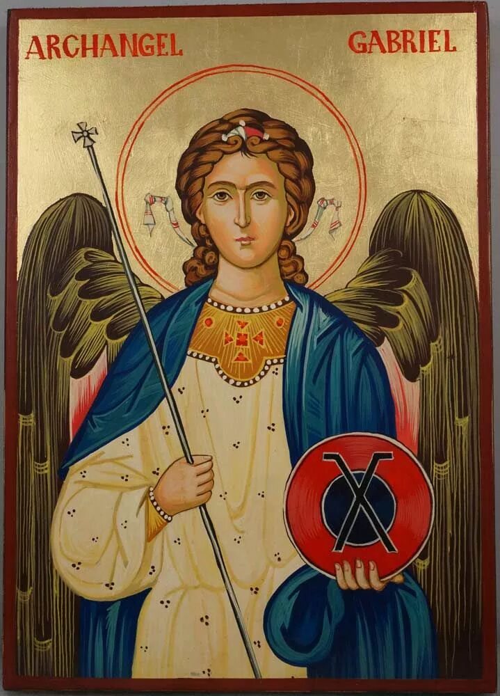 Архангел Габриэль икона. Archangel gabriel