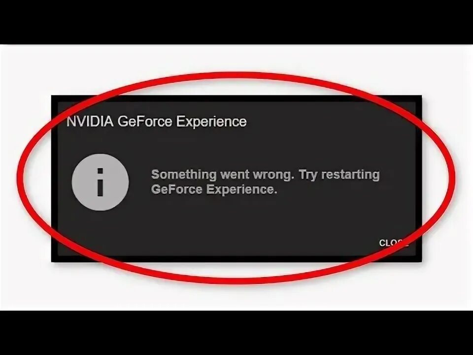 Something went wrong try rebooting
