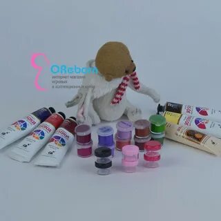 Акриловые краски для ватных игрушек