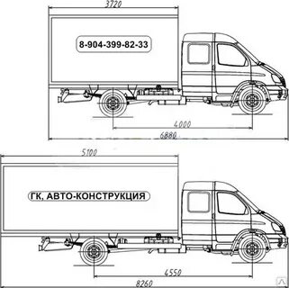 Газель фермер размеры