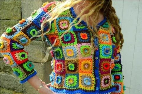 Вязание крючком из остатков
