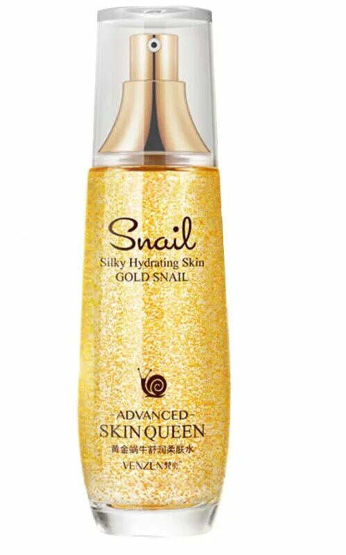 Golden skin. Косметика Venzen Silky Gold Snail. Сыворотка Venzen Gold Snail. Venzen Silky Hydrating Skin Gold Snail. Snail Silky Hydrating Skin Gold Snail Advanced Skin Queen.