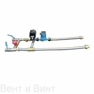 Смесительный узел с гибкими подводками