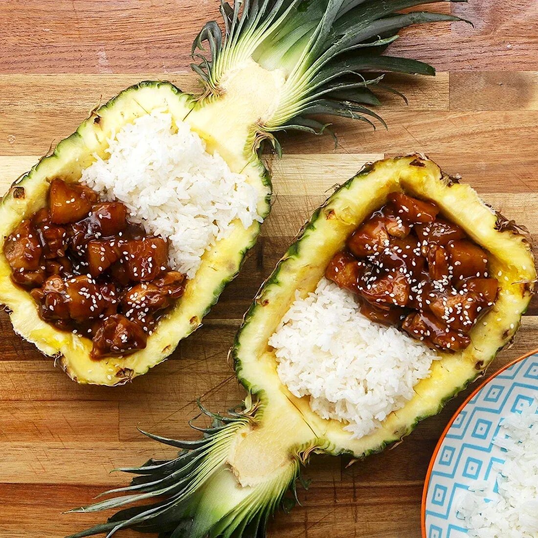 Кухня наизнанку ананасы