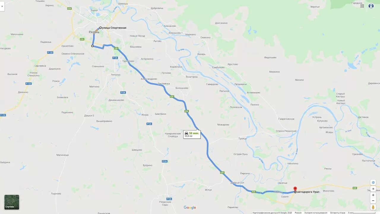 Карта м 5