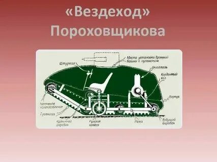 Вездеход пороховщикова