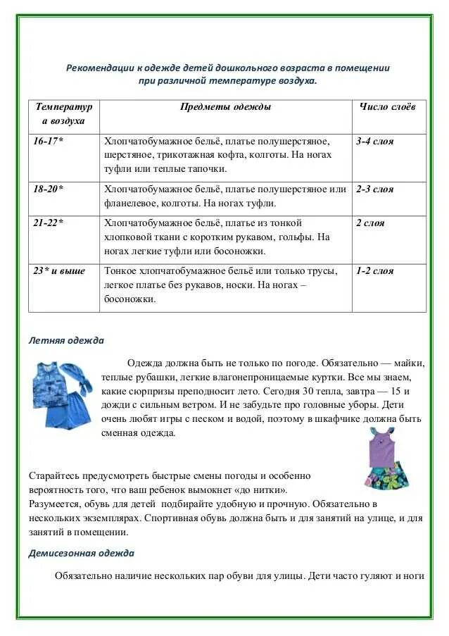 Как одевать ребенка в год по температуре. Памятка как одевать ребенка. список одежды в детский сад. как одевать ребенка в детский сад. одежда по погоде для детей.