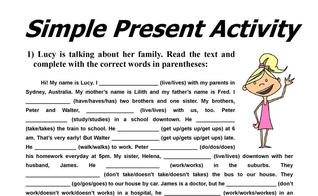 Present simple тексты для чтения. Текст в present simple. Рассказ в present simple. Past simple текст.