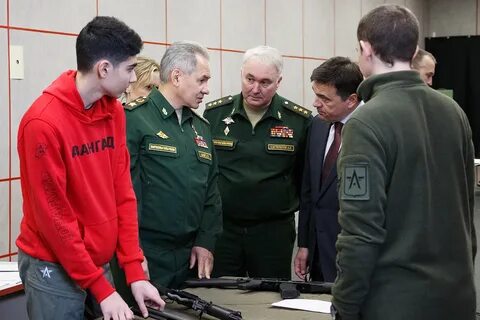 Шойгу на авангарде