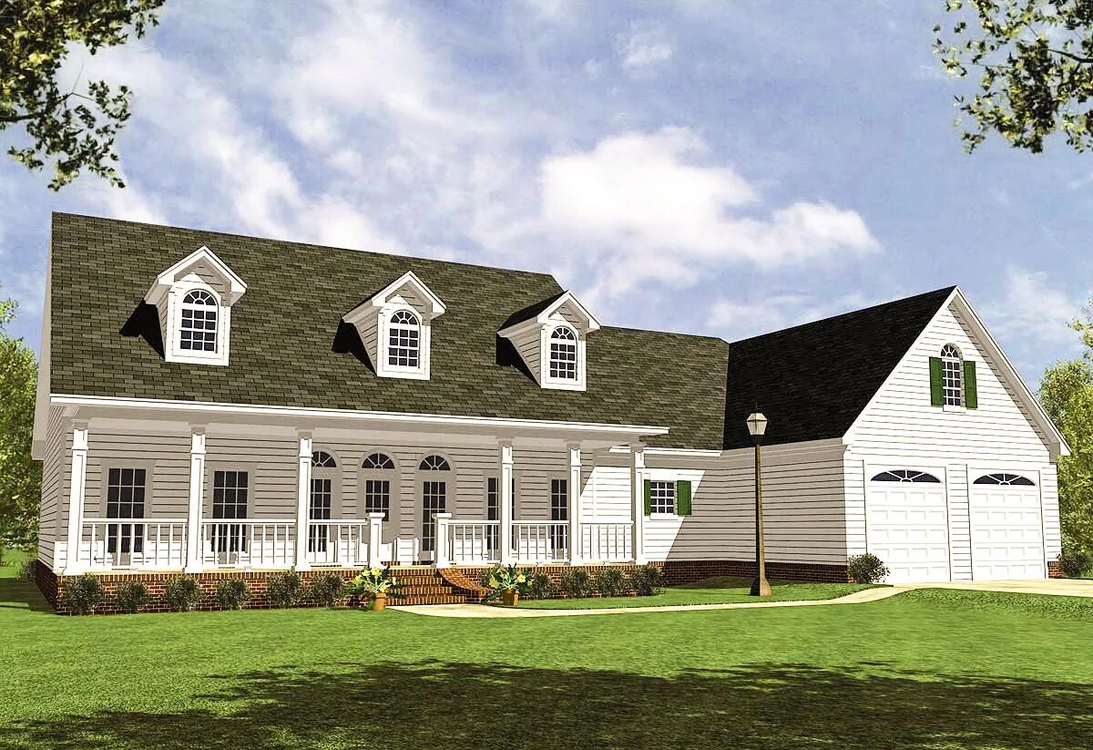 Display Porch house plans, Southern living house plans, House exterior
