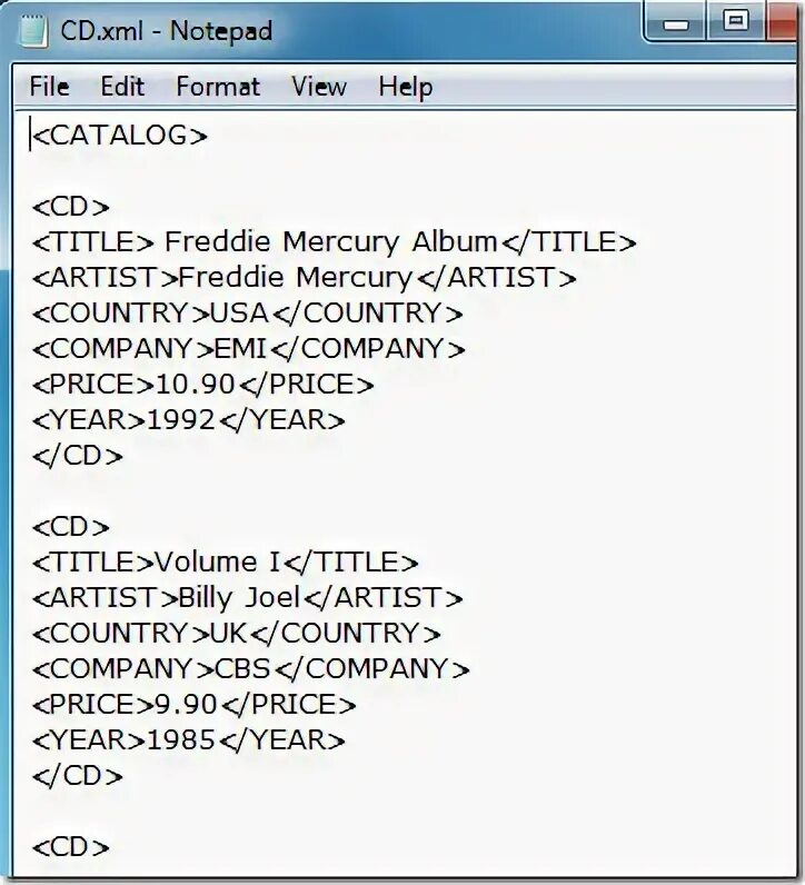 Изменить формат файла xml. Xml фото.