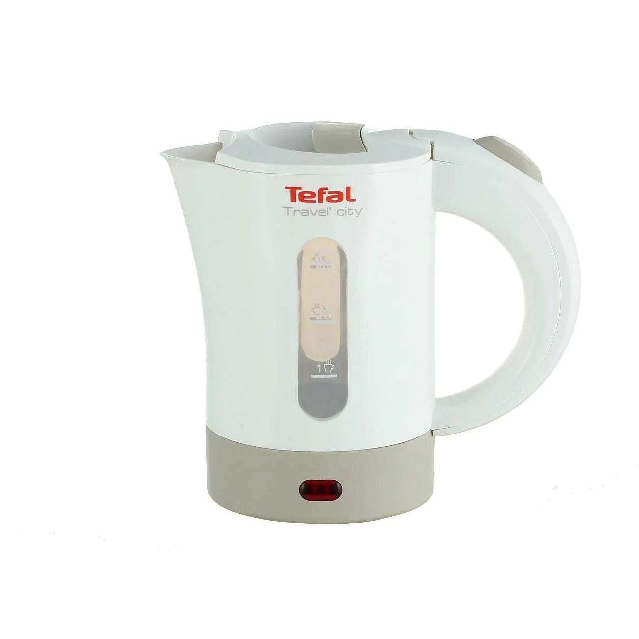 Чайник 0.5 литра купить. Чайник Tefal ko 120130. Чайник Tefal ko120130, белый/бежевый. Чайник Тефаль электрический белый. Tefal Travel-o-City ko120130.