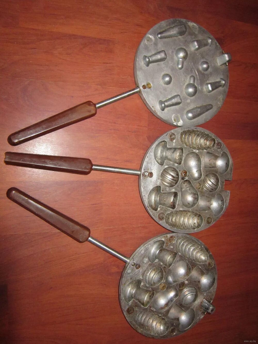 форма для выпечки орешек "олимпийский мишка". советские формы для выпечки.