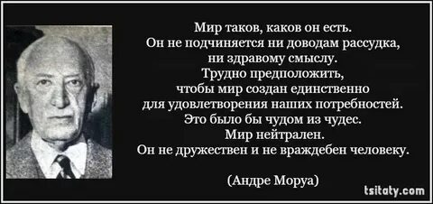 Мир таков каков он есть
