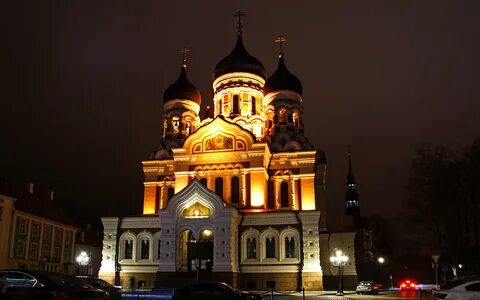 Храм ночью будет