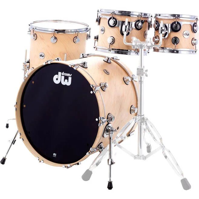 Shell set. Sonor Smart Wood Shell. DW Satin Oil 12" Tom. DW Performance Lacquer. DW Design 14x6.