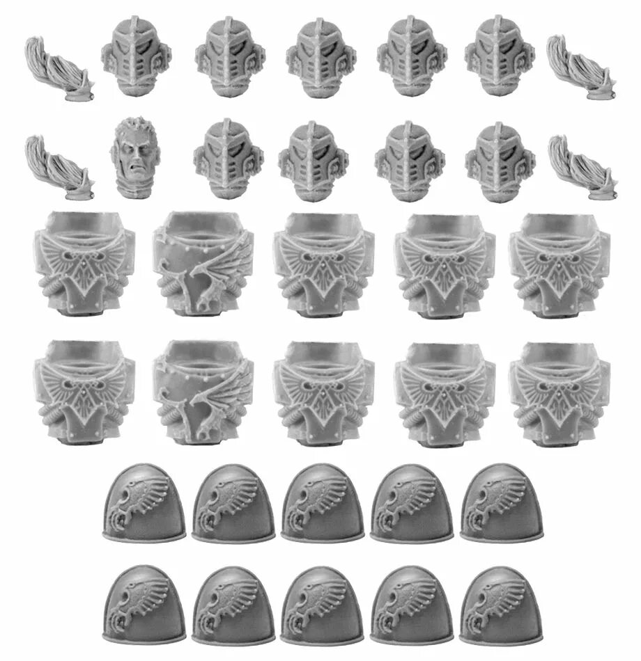 Upgrade set. Emperors children upgrade. emperor&#039;s children mkiv upgrade set - heads. ultramarines mkiv praetorian heads upgrade set. emperors children shoulder pads.
