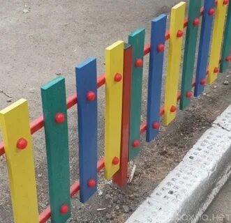 Забор детский пластиковый