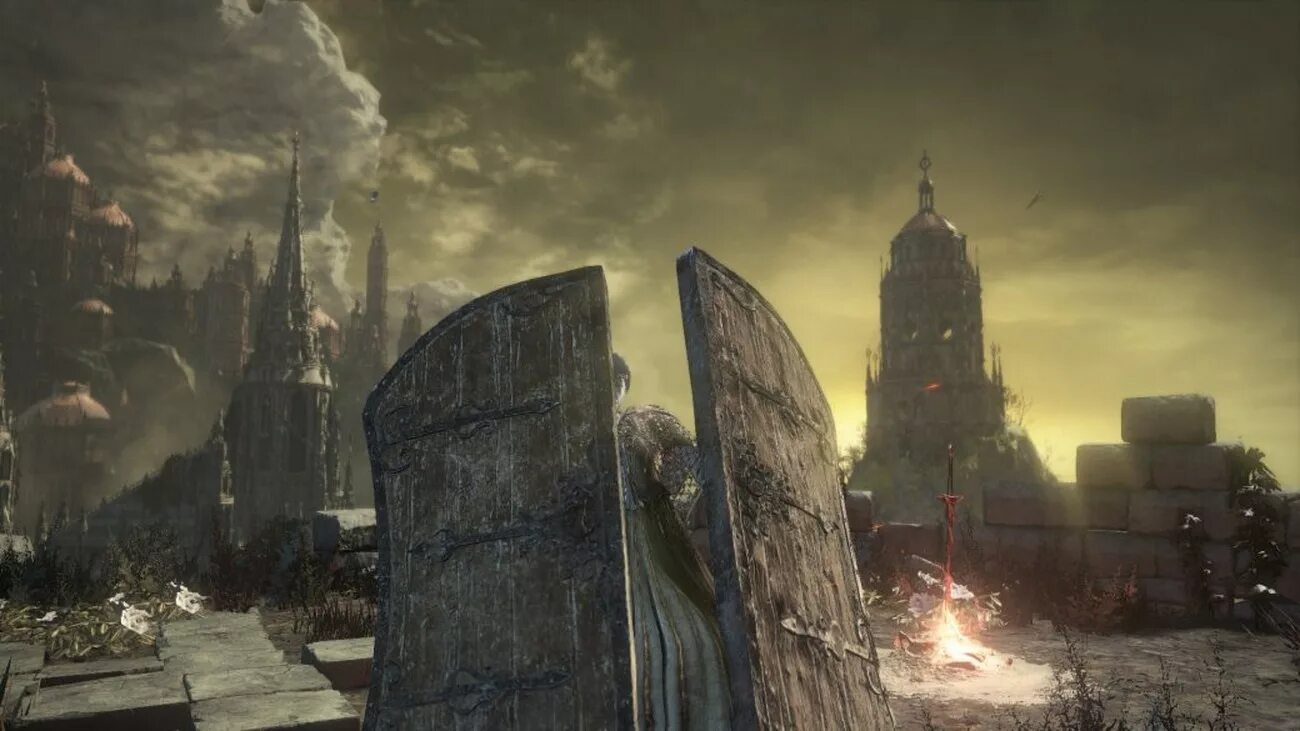Дарк соулс 3 башня. Щит дверь dark souls 3. 2 щита дарк соулс 3. dark souls 3 ворота. щит дверь дс3.