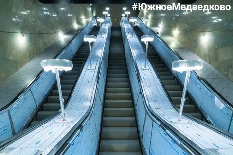 Самый длинный эскалатор в московском