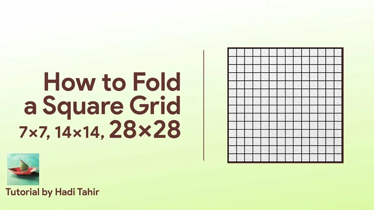 Square into squares. Grid 11x11. 7x7 square divide it into 9 small square. how to divide a paper to nine.