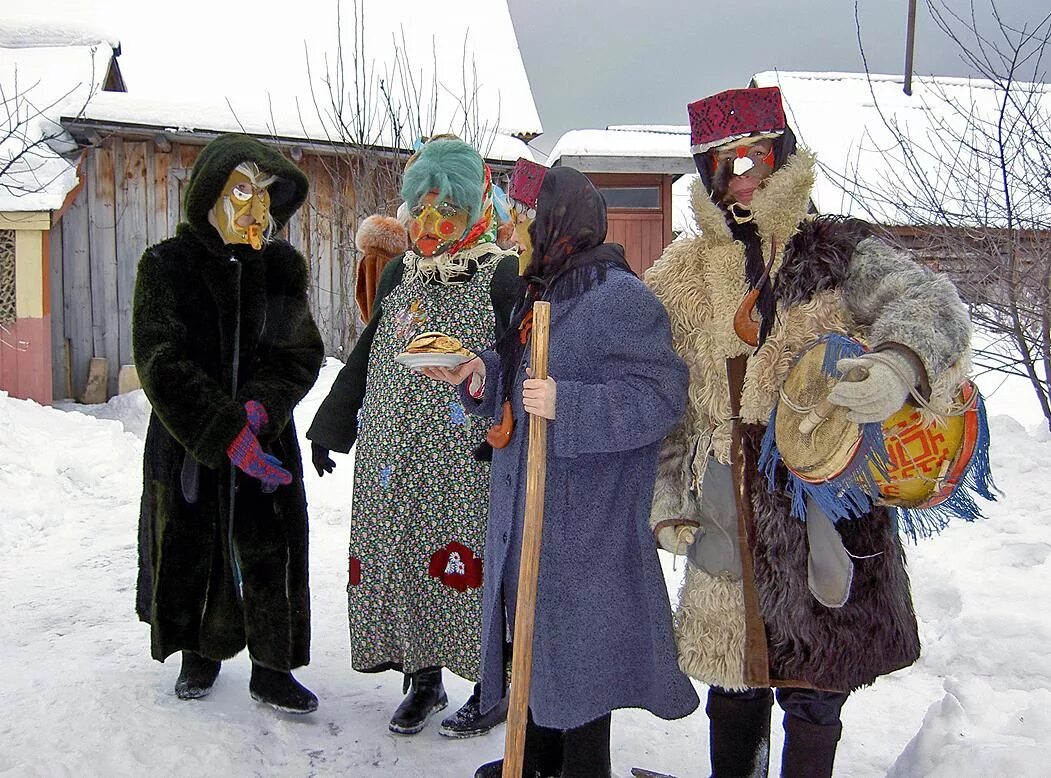 Переодевание в деревне