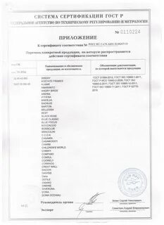 Фамилия сертификат