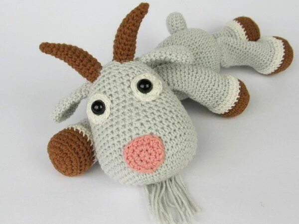 Amigurumi Pattern Gus the Goat English Version - Etsy Crochet amigurumi, Amiguru
