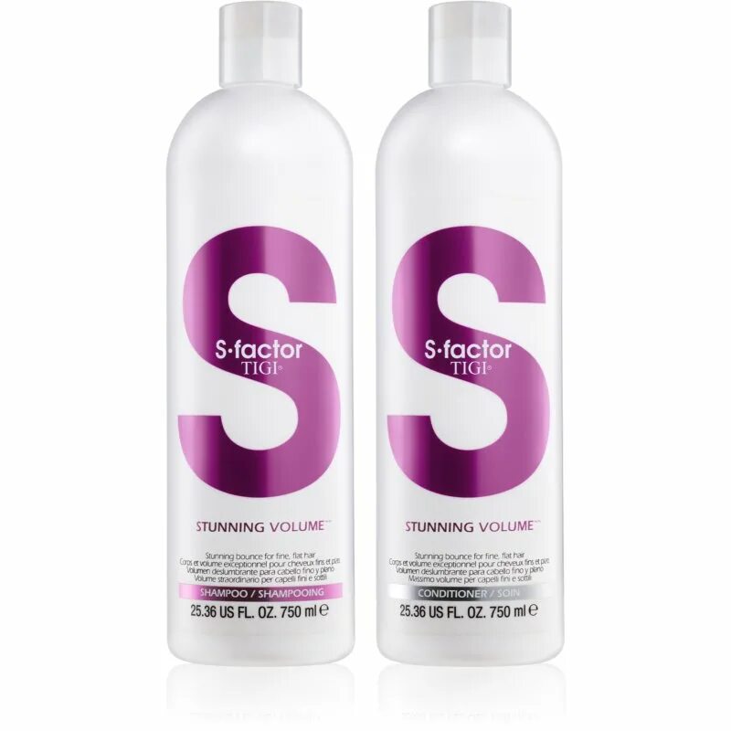S factor. Tigi кондиционер s-factor stunning volume. тиджи для тонких волос. tigi косметика для волос баннер. набор шайб tigi.