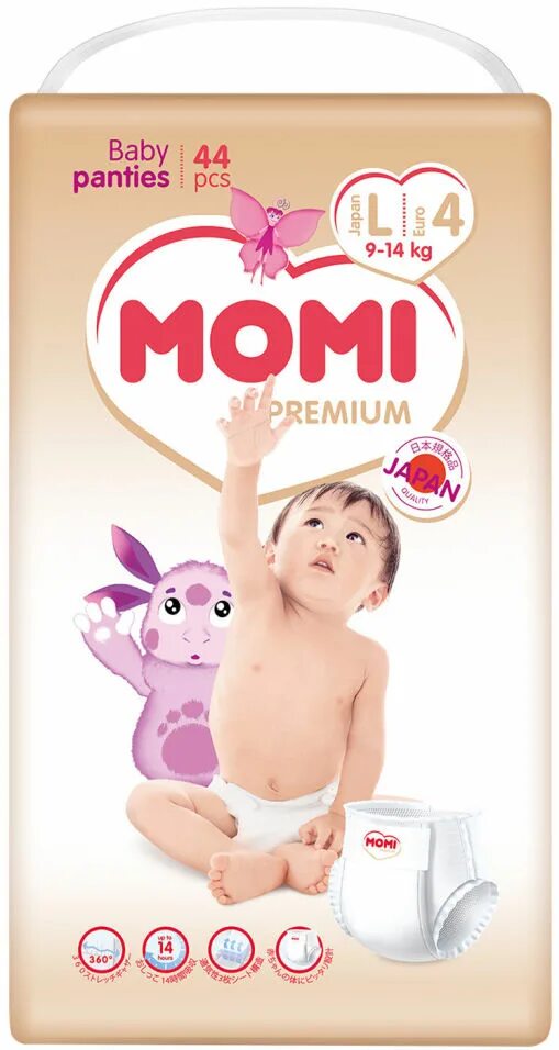 Momi Premium подгузники.