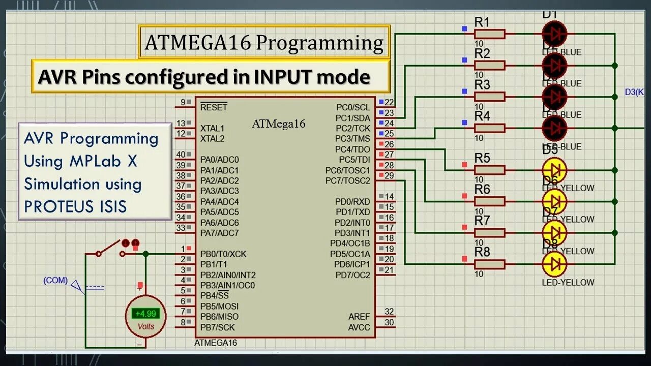 Avr примеры. Atmega16 программирование. proteus atmega16. микроконтроллеры avr для начинающих. программирование микроконтроллеров atmega.