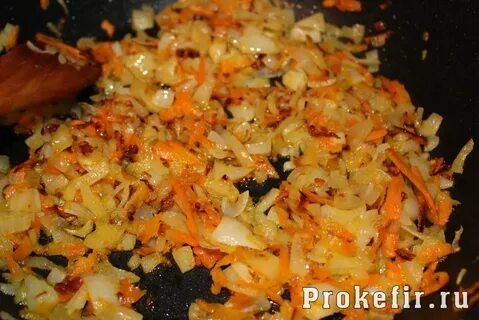 Подливка печень с луком и моркови