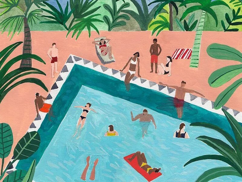 Drawing pool