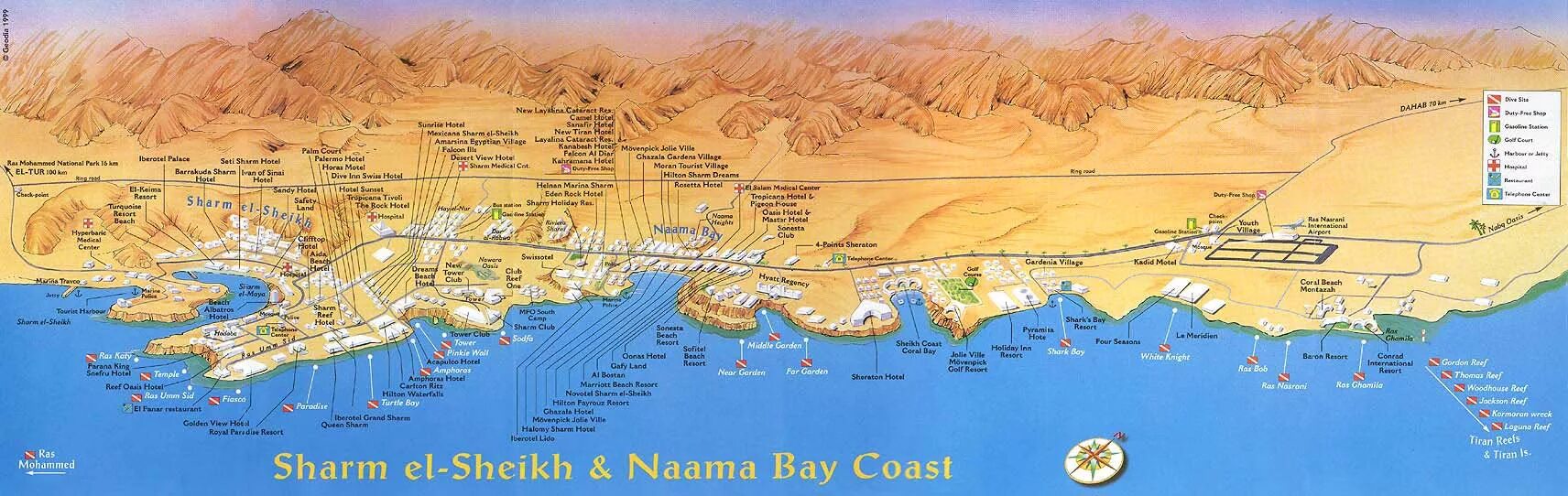 Карта Шарм-Эль-шейха с отелями. Карта отелей Шарм Эль шейха 2022. Шарм-Эль-Шейх карта побережья с отелями. Районы Шарм Эль шейха на карте.